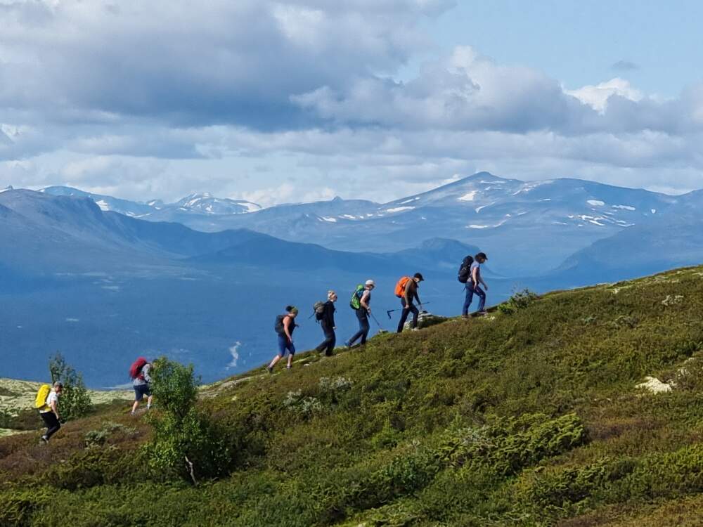 Women Walking in Norway